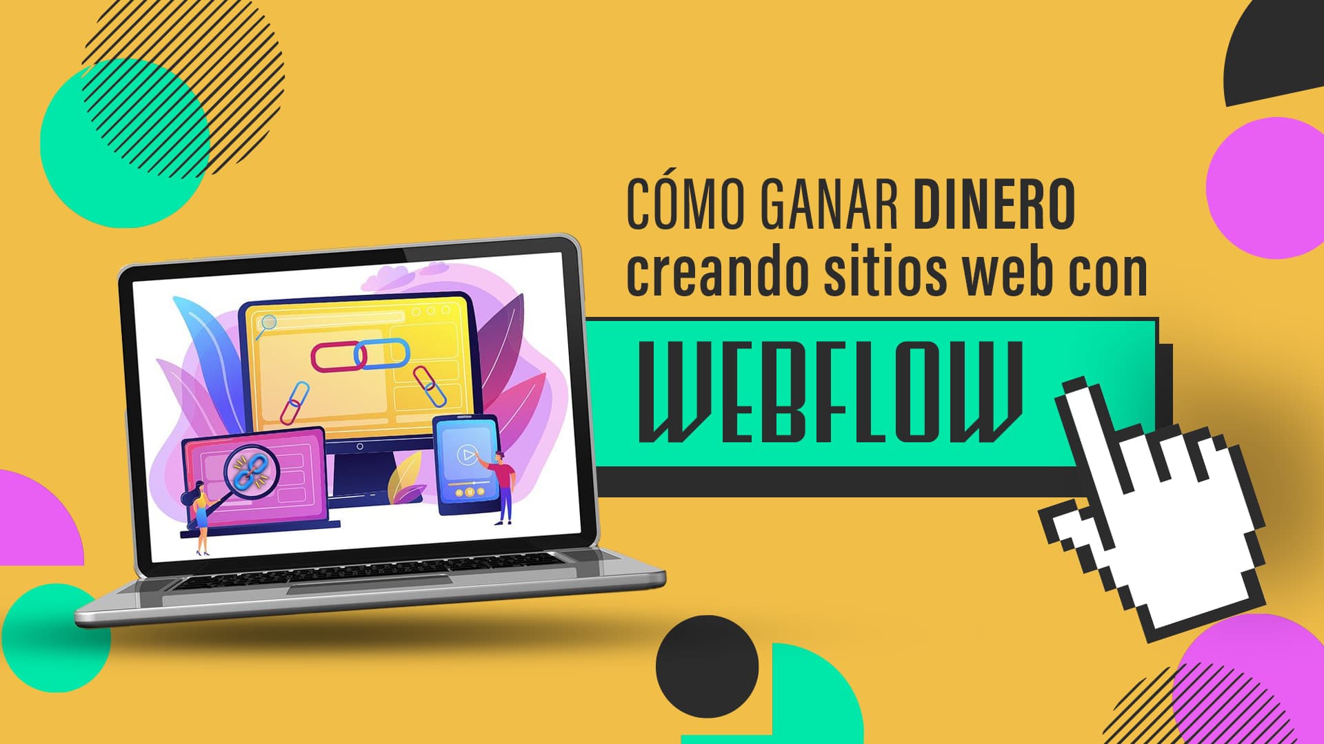 Cómo ganar dinero creando sitios web con WEBFLOW