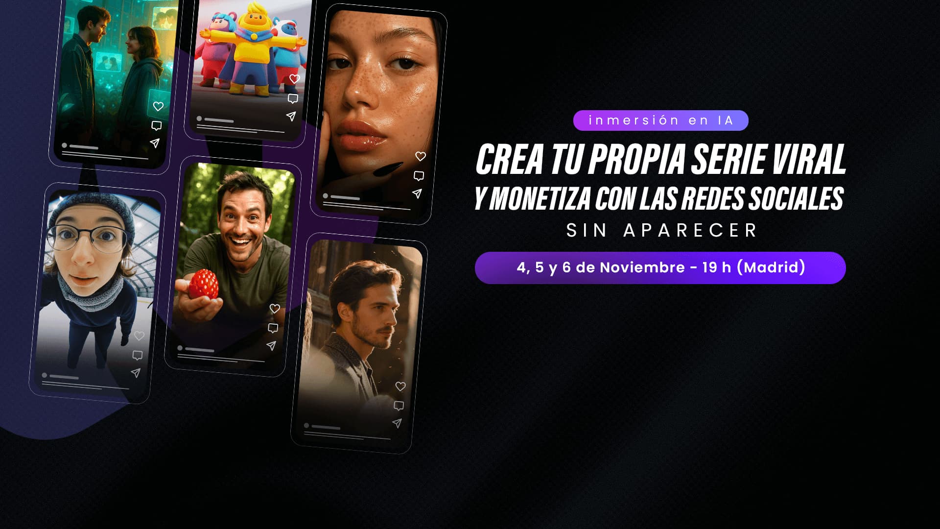 Crea tu propia serie viral (¡sin aparecer!)