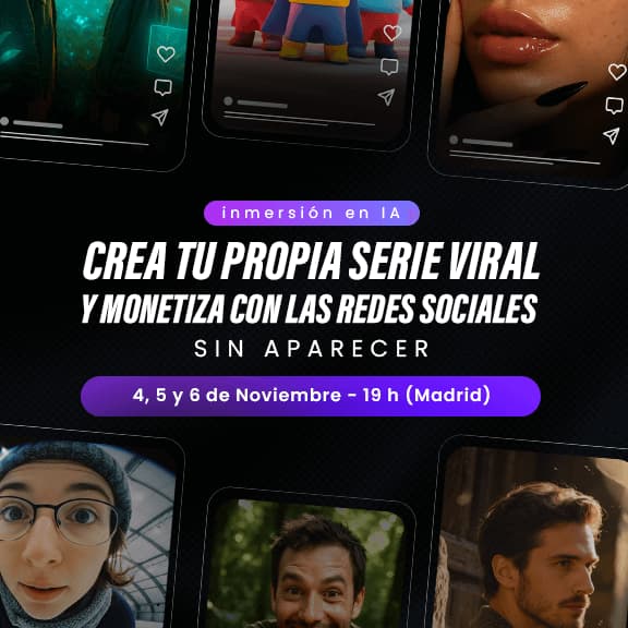 Crea tu propia serie viral (¡sin aparecer!)