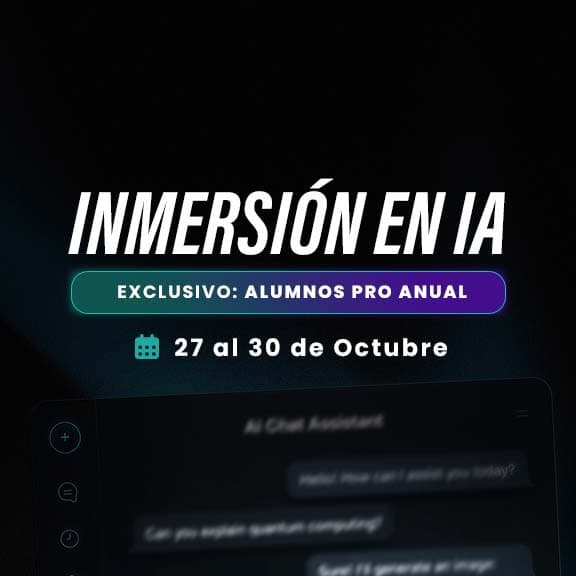 Inmersión de Octubre - Crea un Negocio con IA y Monetízalo desde Casa