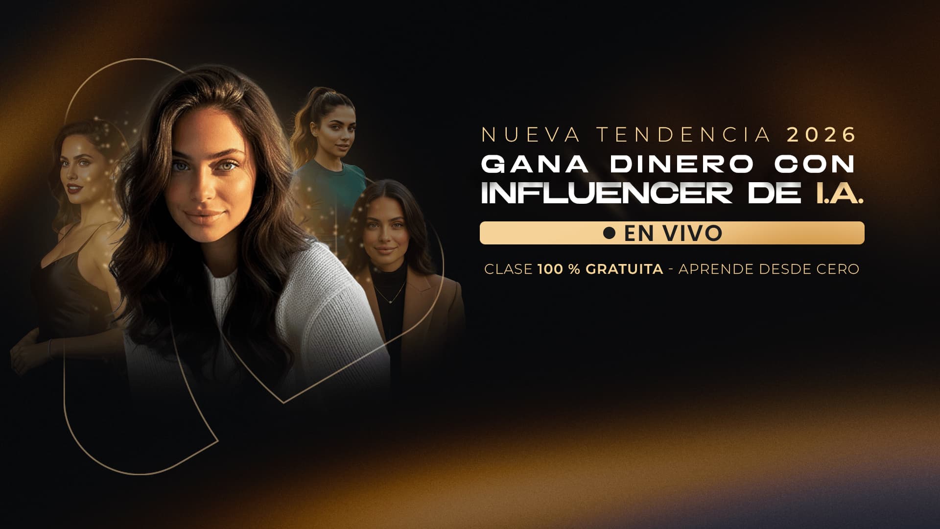 Crea tu Influencer de IA que trabaja para ti y genera ingresos desde casa