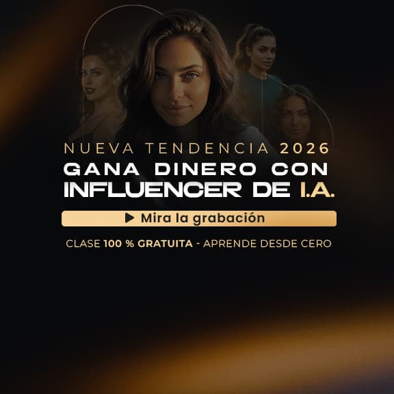 Crea tu Influencer de IA que trabaja para ti y genera ingresos desde casa