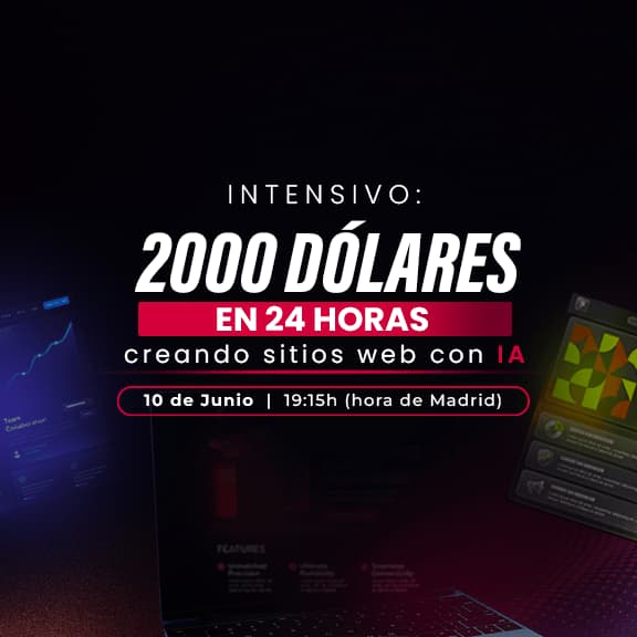 Aprende a Crear Sitios Web con IA y Generar Hasta US$ 2.000 en 24 Horas.