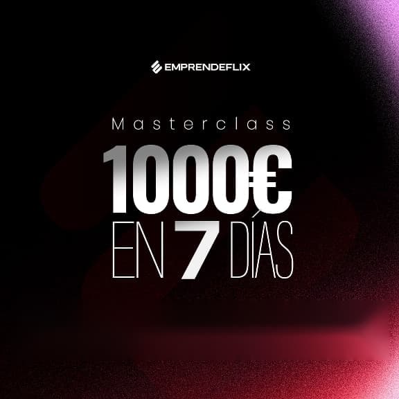 MasterClass Intensivo $1000 en 7 días